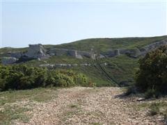 L'oppidum n'abrite maintenant plus qu'une ciste